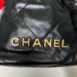 Used Like New Chanel 22 Mini Black Calfskin Microchip Full Set 14