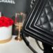 Used Like New Chanel Boy 10” Caviar Microchip Full Set 6