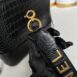 Used Like New Chanel Gabrielle Croc Holo28 Full Set 15