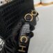 Used Like New Chanel Gabrielle Croc Holo28 Full Set 16