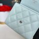 Keep Unused Chanel Wallet Trifold Caviar Full Set no receipt 15