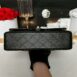 Used Like New Chanel Classic 10” Caviar SHW Microchip Full Set 10