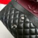 Used Like New Chanel Classic 10” Caviar SHW Microchip Full Set 19