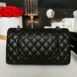 Used Like New Chanel Classic 10” Caviar SHW Microchip Full Set 3