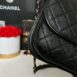 Used Like New Chanel Messenger Bag 10” Caviar Holo31 Full Set 6