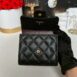 Used Like new chanel trifold wallet Caviar holo26 อุปกรณ์ กล่อง การ์ด 13