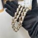 New Chanel Classic 9” Caviar Microchip Full Set 12