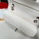 New Chanel Classic 9” Caviar Microchip Full Set 16