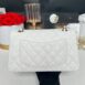 New Chanel Classic 9” Caviar Microchip Full Set 3