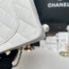 New Chanel Classic 9” Caviar Microchip Full Set 9