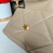Used Like New Chanel 19 Size 26 Cappuccino Lambskin Holo31 Full Set 17