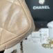 Used Like New Chanel 19 Size 26 Cappuccino Lambskin Holo31 Full Set 9
