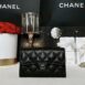 Unused Chanel Wallet Medium 6 Caviar Microchip Full Set 1