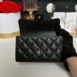 Unused Chanel Wallet Medium 6 Caviar Microchip Full Set 13