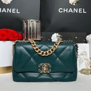 Used Like New Chanel 19 Size 26 Goatskin Holo30 Full Set