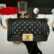 Used Like New Chanel Boy 8” Caviar Holo28 อุปกรณ์ครบพร้อมใบตรวจ 2