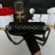 Used Like New Chanel Boy 8 Caviar Microchip Full Set 11