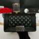 Used Like New Chanel Boy 8 Caviar Microchip Full Set 2