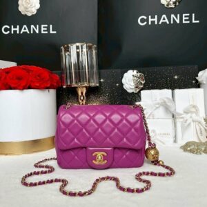 Used Like New Chanel Mini7 Lambskin Adjustable Holo31 Full Set