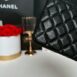 Used Like New Chanel O Case 8” Caviar Microchip Full Set 8