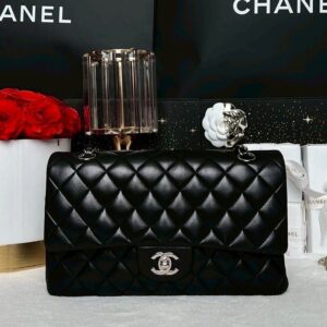 Used in good condition Chanel Classic 10” Lambskin Holo16 Full Set