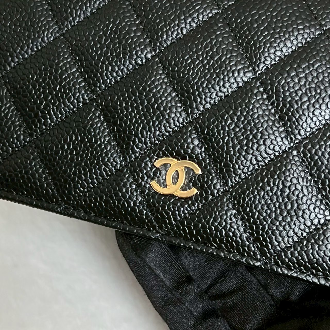 New Chanel Woc Caviar GHW Microchip Full Set ปี22 - 图片 13