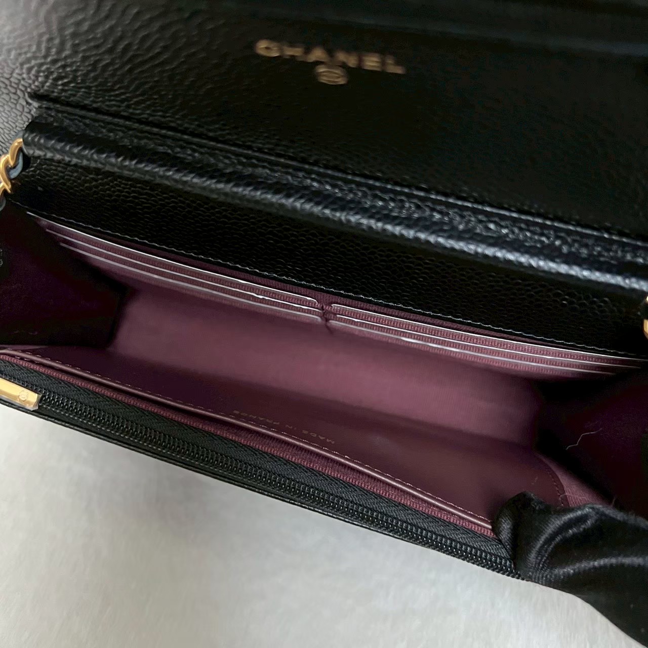New Chanel Woc Caviar GHW Microchip Full Set ปี22 - 图片 17