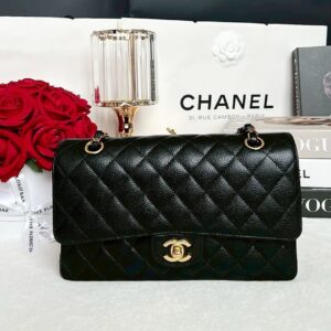 Used Like New Chanel Classic 10” Caviar Microchip Full Set ปี2023 🇹🇭