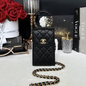 Used In Very Good Condition Chanel Phone Case Caviar Holo29