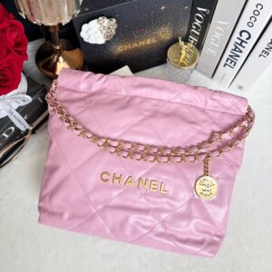 Keep Unused Chanel 22 Calfskin Microchip Full Set