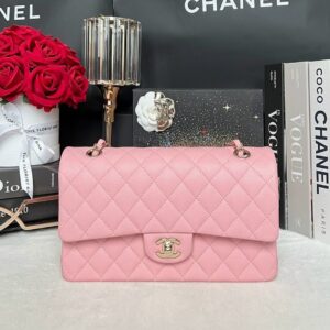 Used Like New Chanel Classic 10 Caviar 22C Microchip Full Set